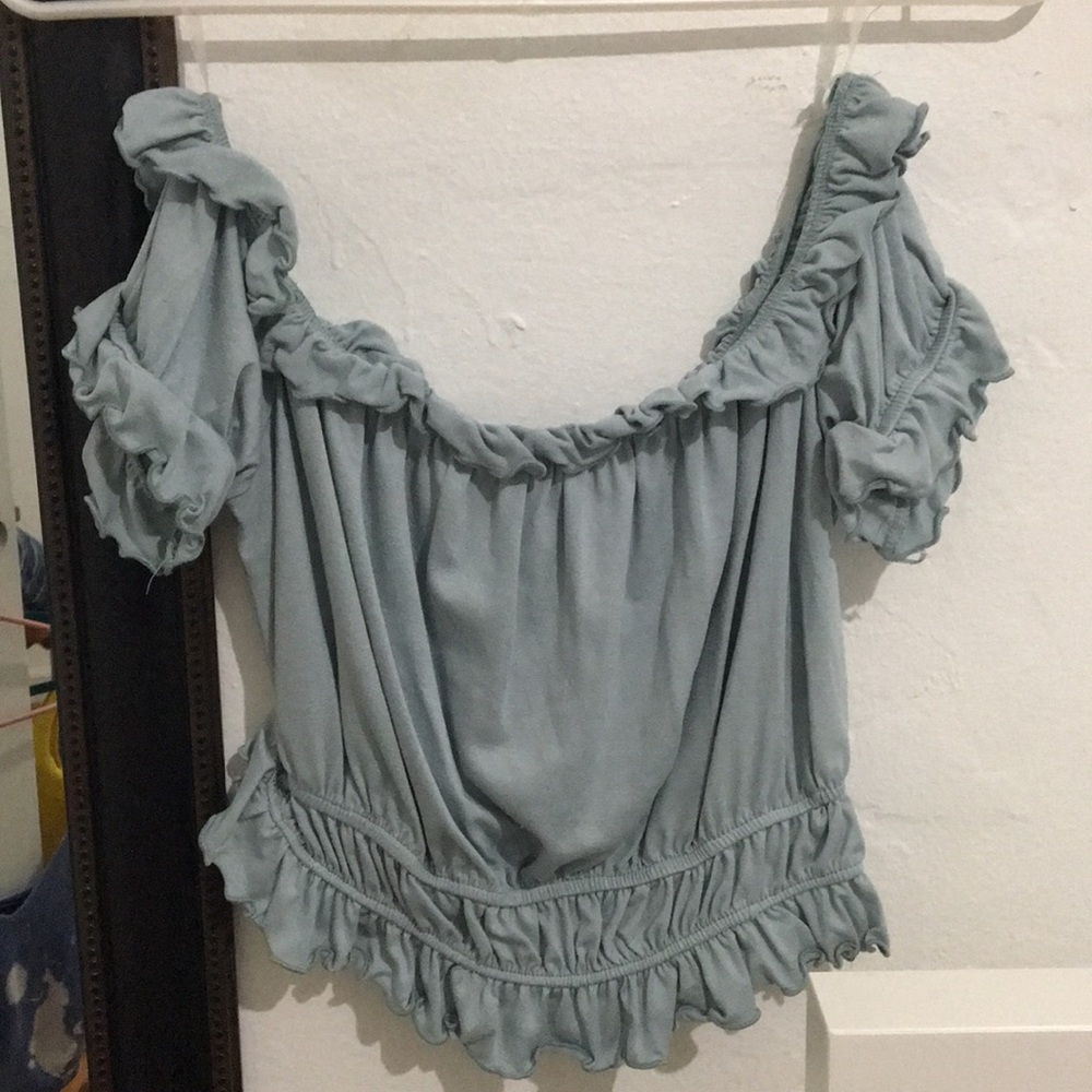 Crop top off shoulders brand new